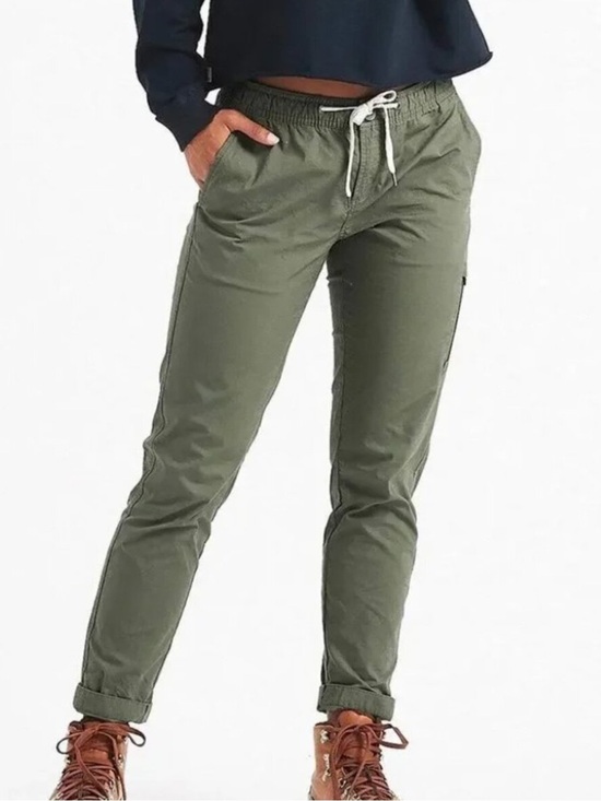 Vuori Pants - Vuori Ripstop Pant in Olive